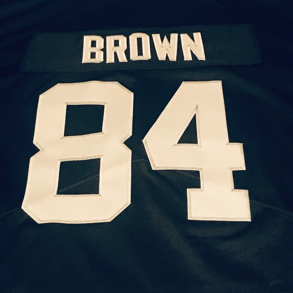 Antonio Brown NFL Jersey Large Oakland Raiders